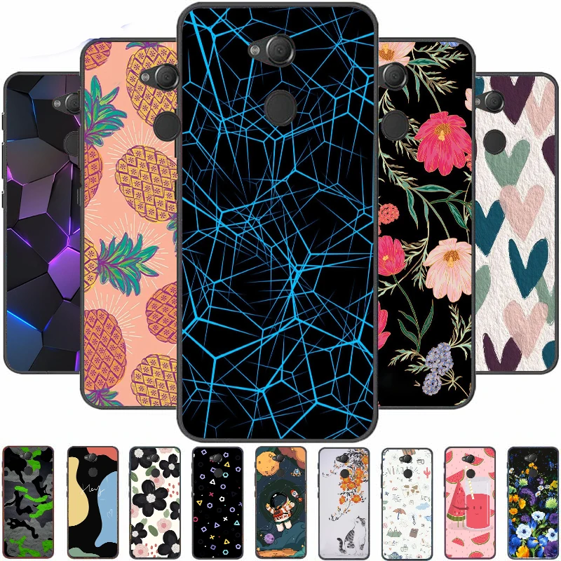 

Case For Sony Xperia XA2 Cases Soft TPU Cover For Sony Xperia XA2 Plus Ultra XA2plus XA2ultra Covers Silicone Bags Oil Painting