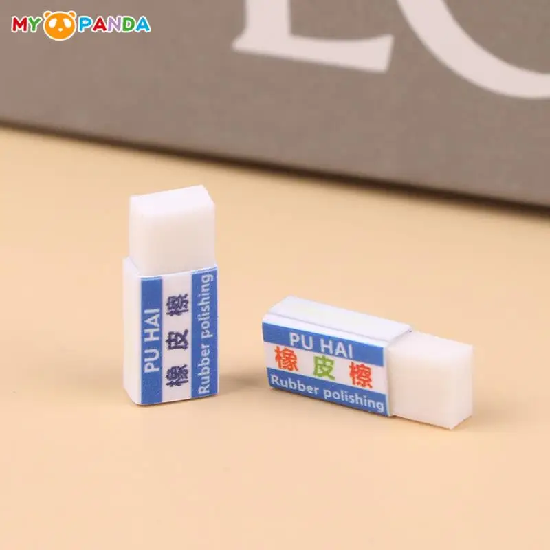 

Миниатюрный ластик для кукольного домика, карманная имитация, аксессуары «сделай сам», мини-ластик, игрушки для кукольного дома, декор для обучения сцены