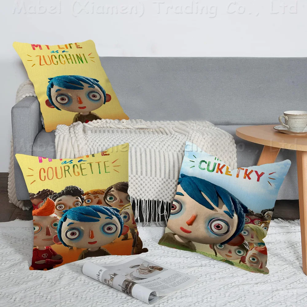 Персонализированная наволочка My Life As A Courgette детская спальня дикий декор для