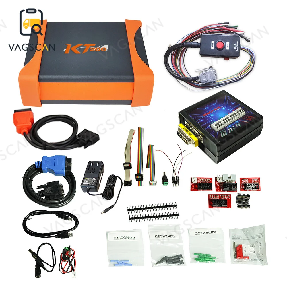 

ECU Programmer Chip Tuning OBD2 KT200 Tool ECU Maintenance DTC Code Removal Read Write MulitIple Protocles