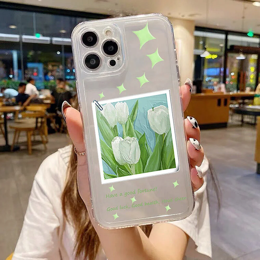 

Silicon Case For Iphone 13 Case Iphone 11 12 14 Pro Max XR X Xs Max 7 8 Plus SE 2020 Iphone13 Space Flower Back Fundas Covers