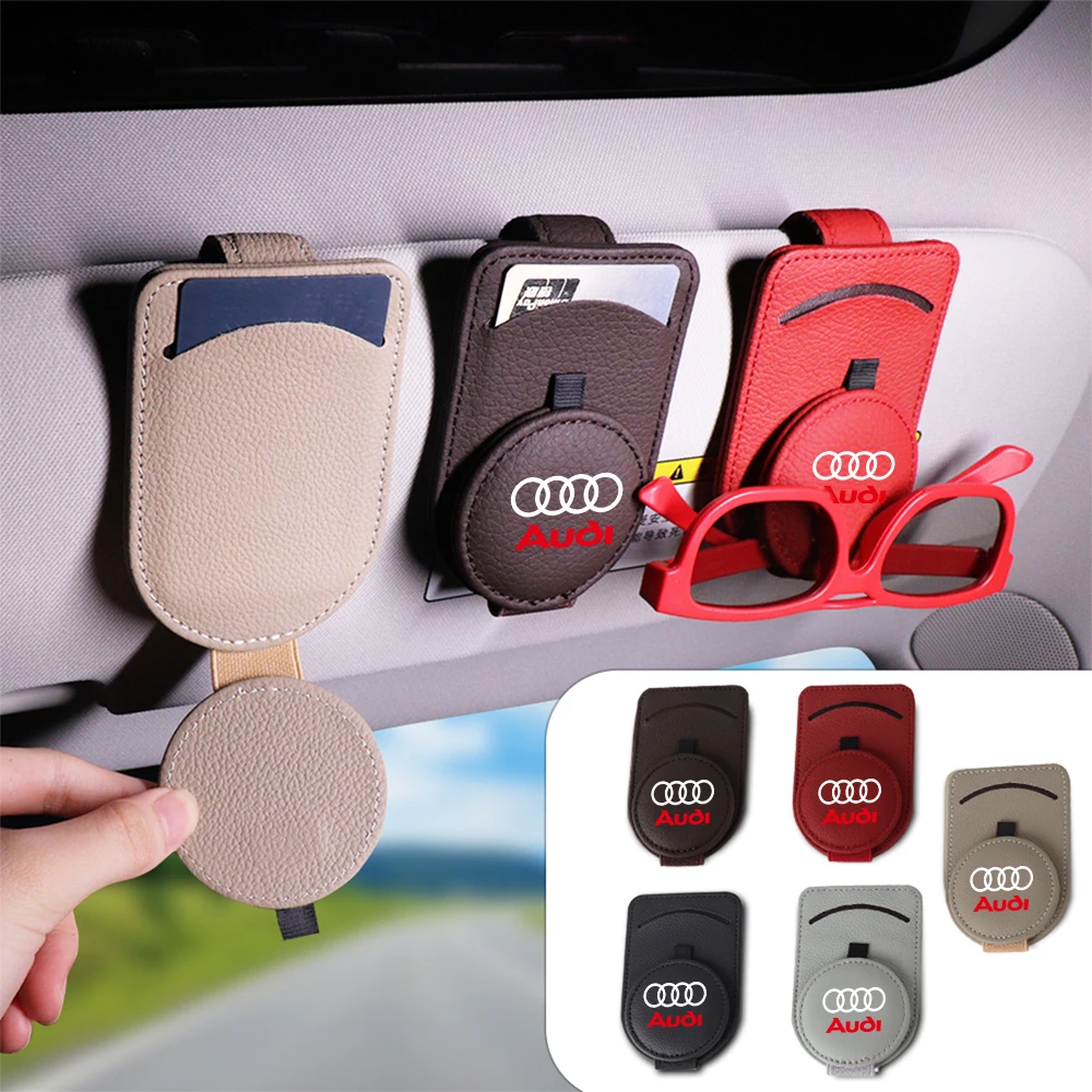 Автомобильный зажим для очков солнцезащитный козырек держатель аксессуары