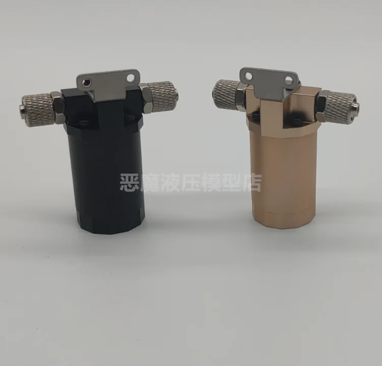 

RC model hydraulic excavator model hydraulic oil filter model modified oil filter hydraulic oil filter