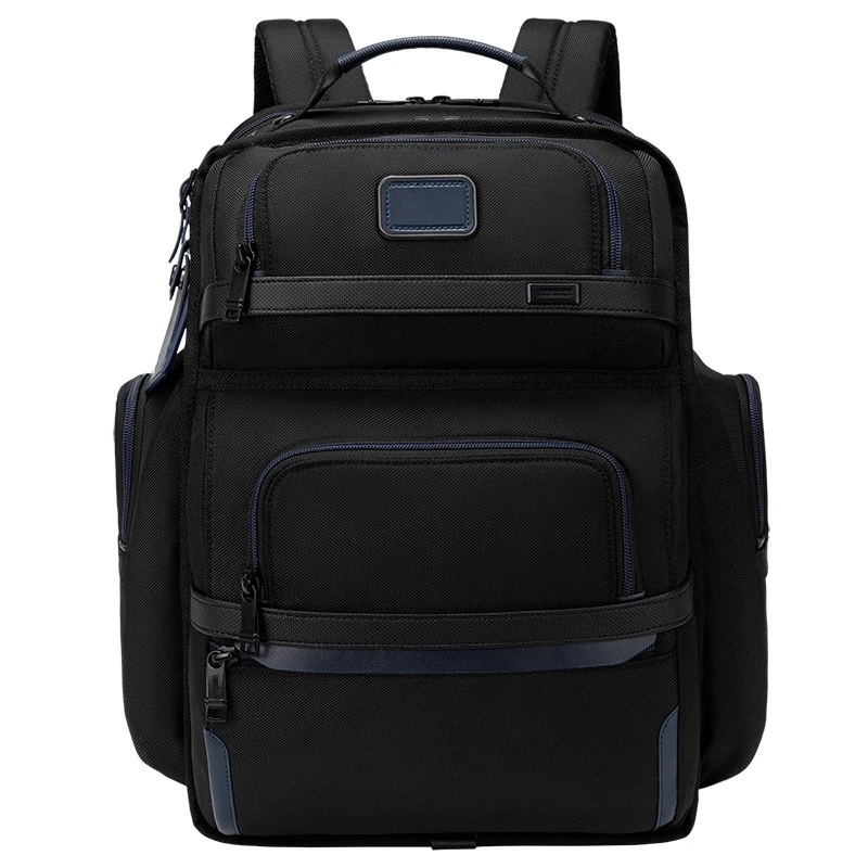 

Мужской черный деловой рюкзак с логотипом 2603578 из пуленепробиваемого нейлона, сумка для компьютера, повседневный дорожный рюкзак