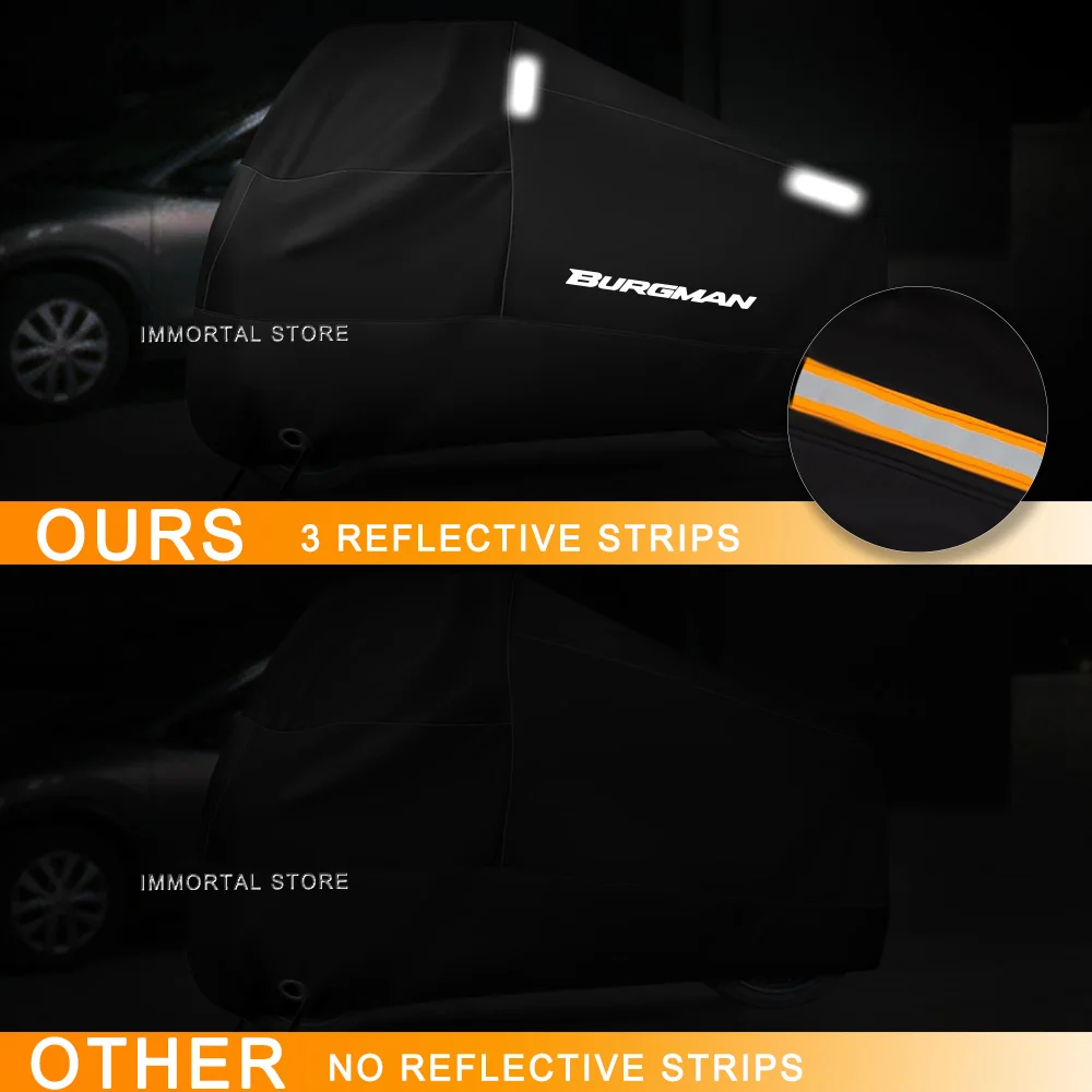 Для Burgman 400 650 125 AN400 AN650 AN SKYWAVE чехол для мотоцикла водонепроницаемый уличный