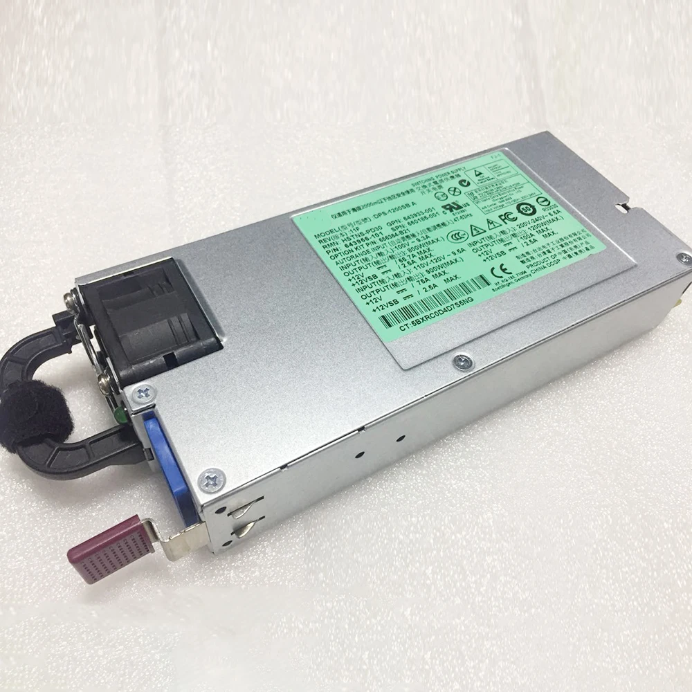 Для серверного блока питания HP DL580 Gen8 G8 660185 -001 643956 -101 800 Вт DPS-1200SB A