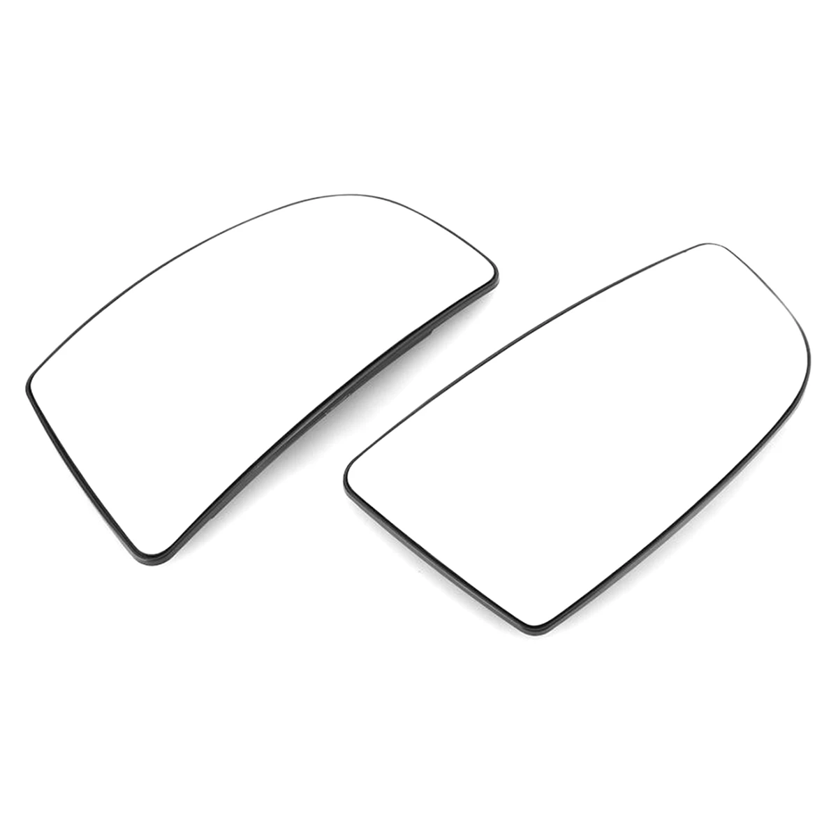 

1 Pair Car Front Lower Door Wing Rear View Mirror Lens Glass for TRANSIT MK8 V363 2014 -2020 BK31-17C718-AB