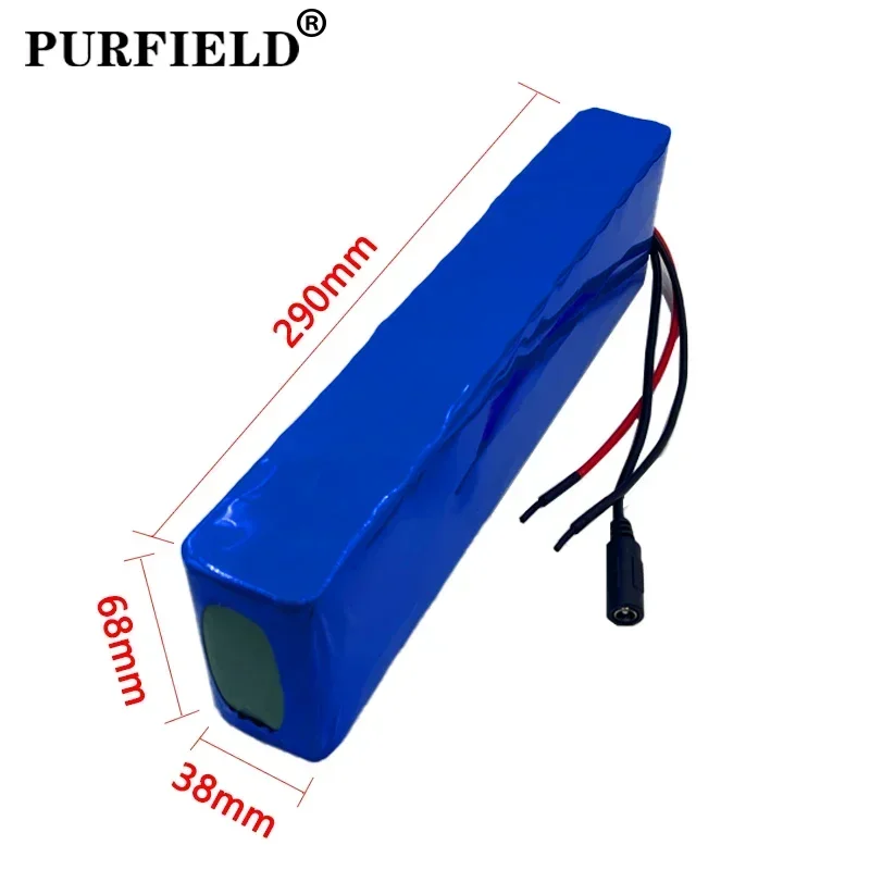 PURFIELD 36V 10S3P 18650 Литиевый аккумулятор 12AH 600W 20A BMS T XT30 XT60 DC Plug для Xiaomi Mijia M365