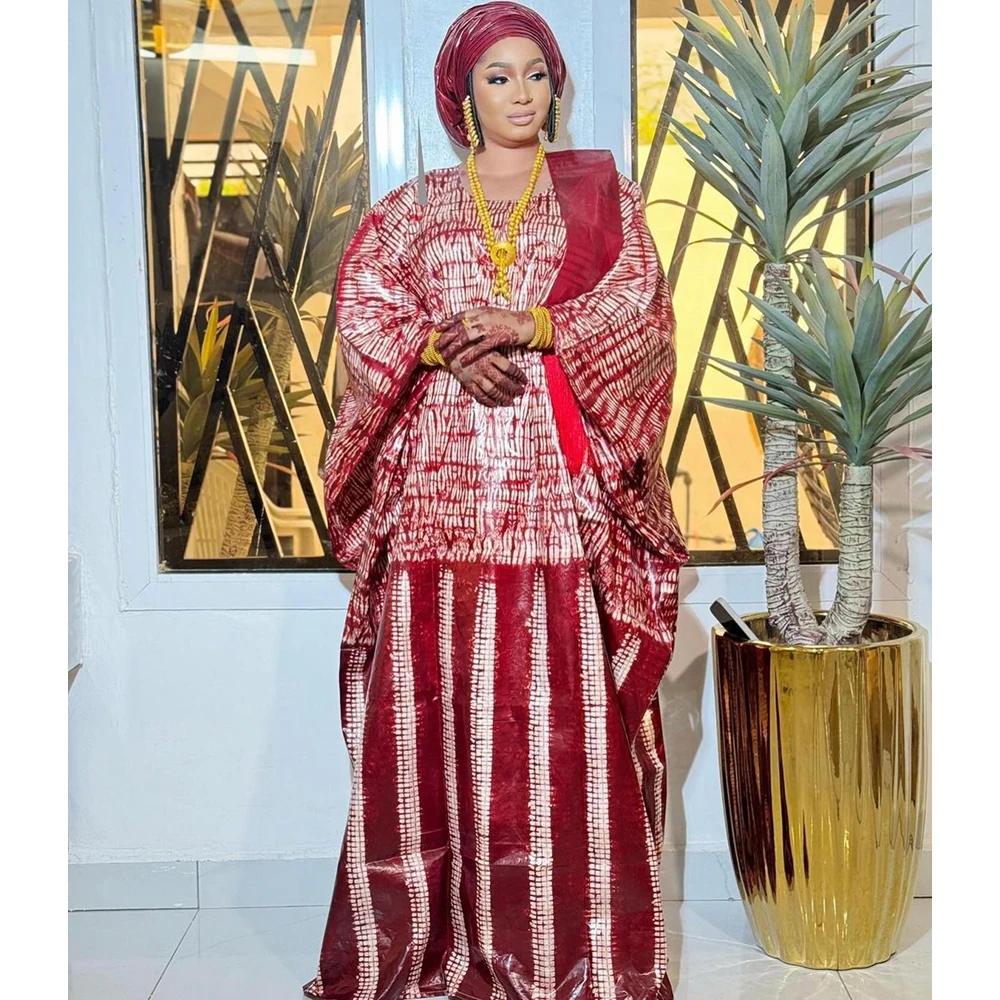 Африканские платья для женщин с принтом Riche Ankara оригинальная свадебная одежда