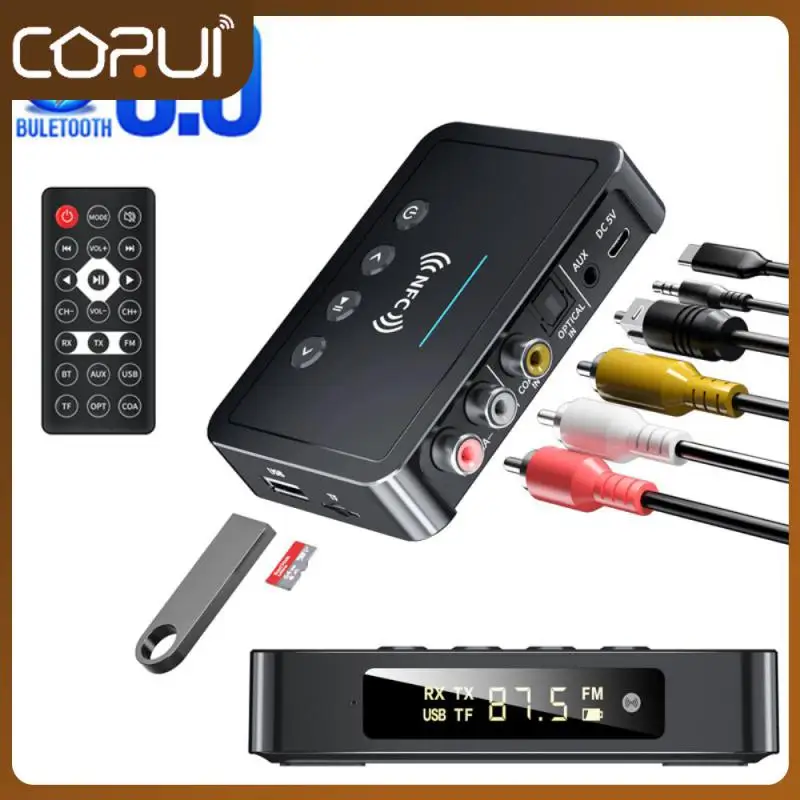 

Infrared Remote Control Nfc Adapter Aux 3.5mm Earphone Wireless Receiver Fm Stereo Music Adapters Rechargeable U Disk