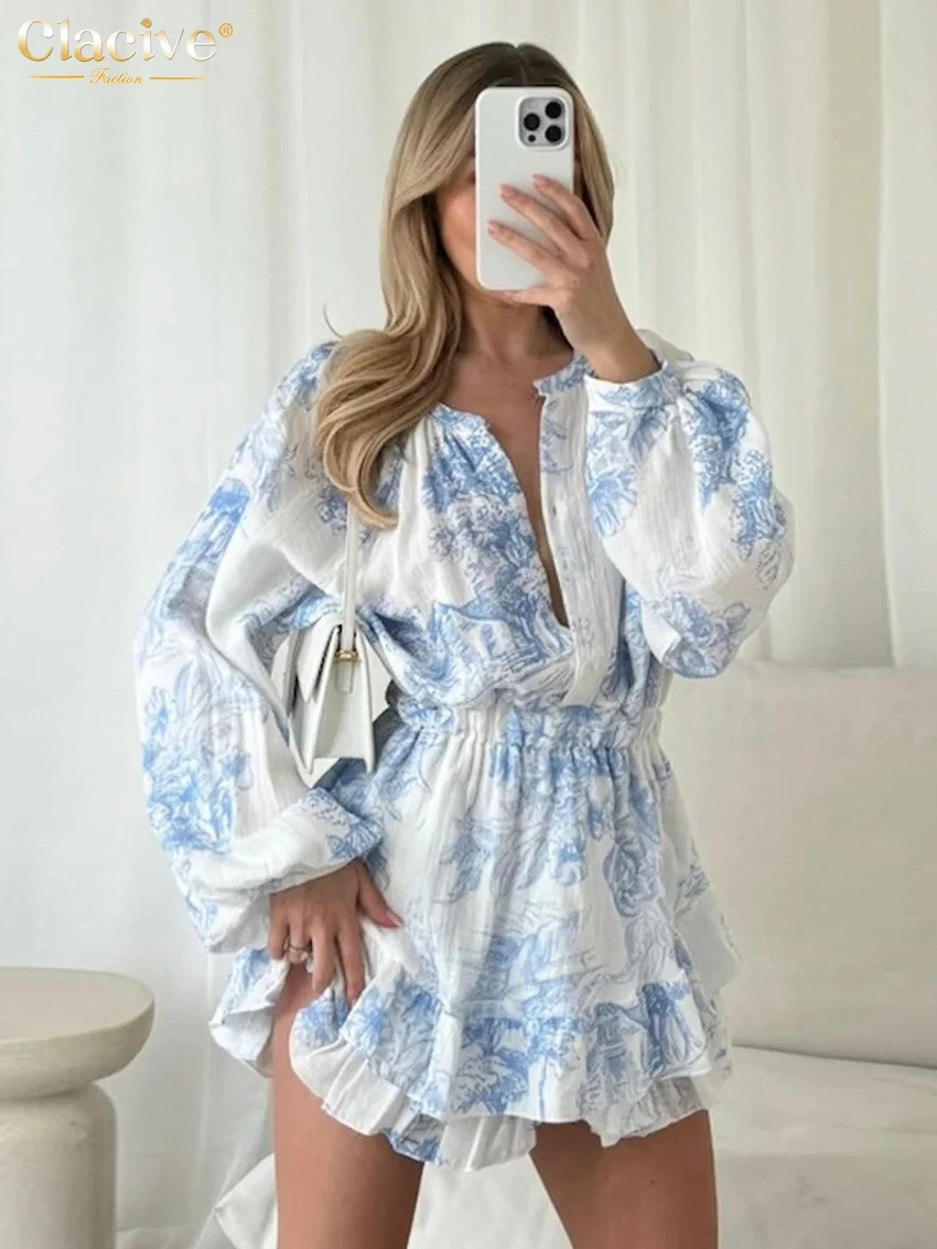 Женское платье Clacive с принтом