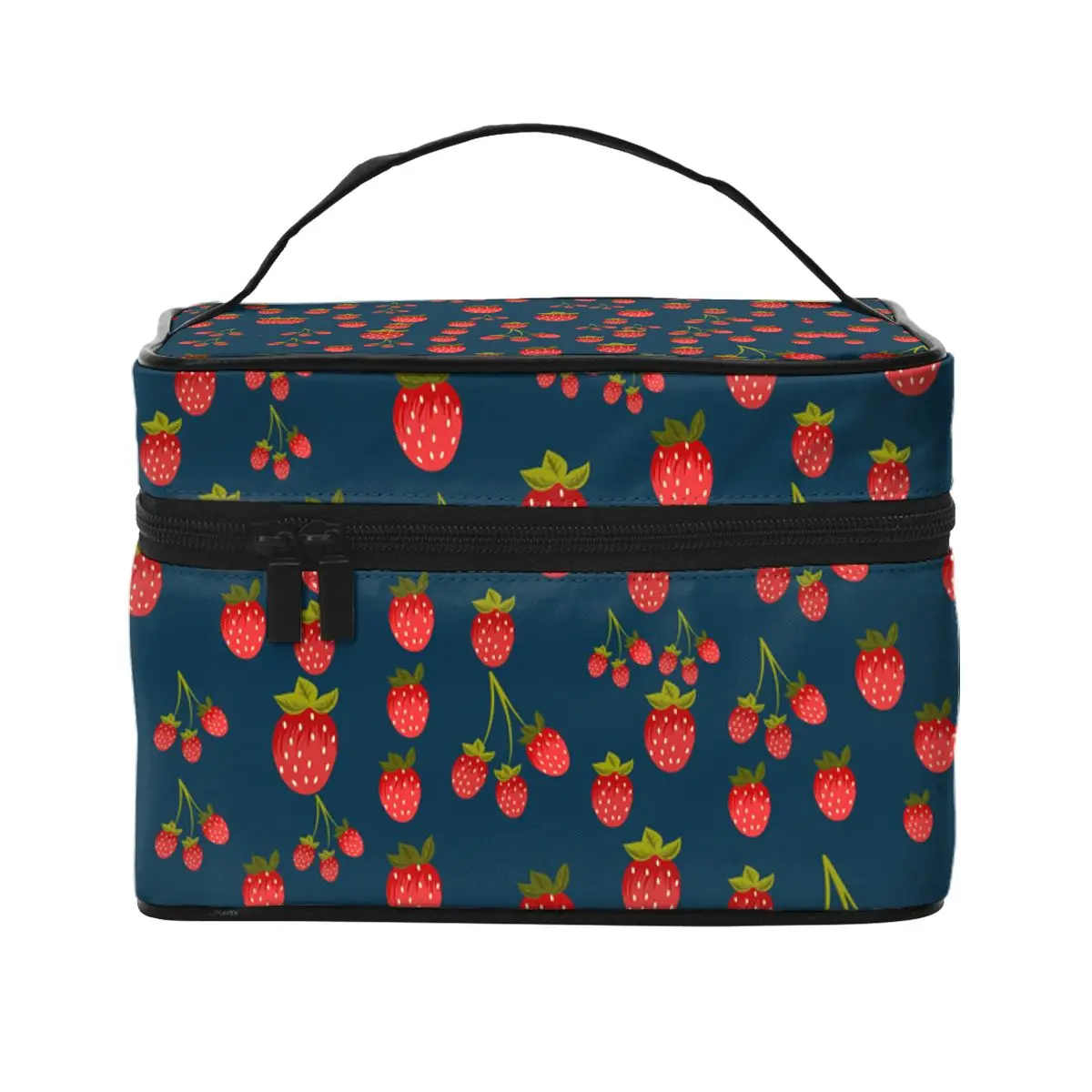 

2022 Multi-function Travel Organizer Bag Strawberries Women Cosmetic Bag Beauty Makeup Toiletry Wash Bag