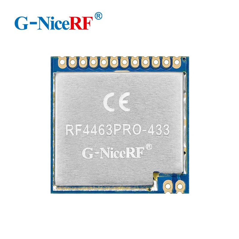 2PCS/lot si4463 SPI interface +20 dBm Output Power RF4463PRO 433Mhz Wireless Transmitter And Receiver Module