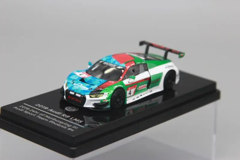 Автомобильные модели Audi R8 LMS из литья под давлением сплава 1:64 2019 г.