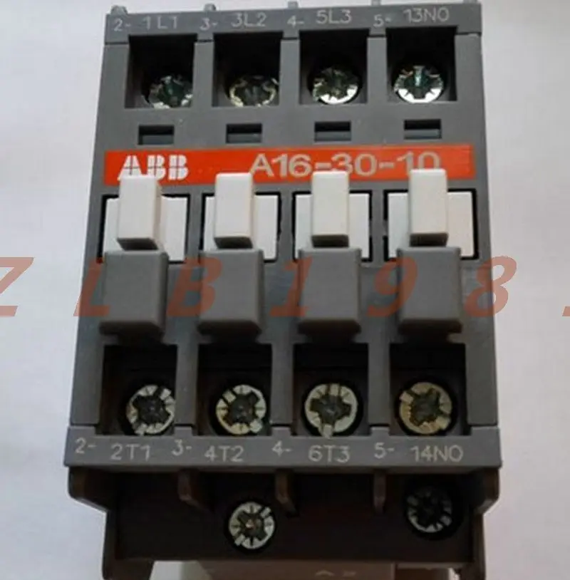 

Одна новинка-замыкатели переменного тока ABB A16-30-10 AC220V 16A