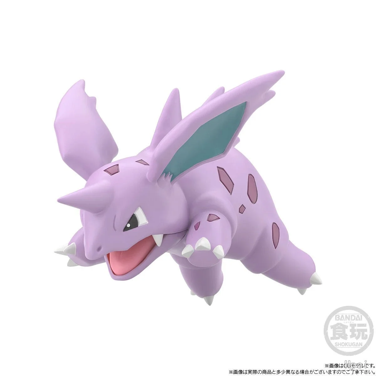Фото Предзаказ: Оригинальная модель Bandai PB Pokemon Hero Scale World Nidoran Nidorino Nidoking, коллекционный конструктор, игрушка, подарок. №3