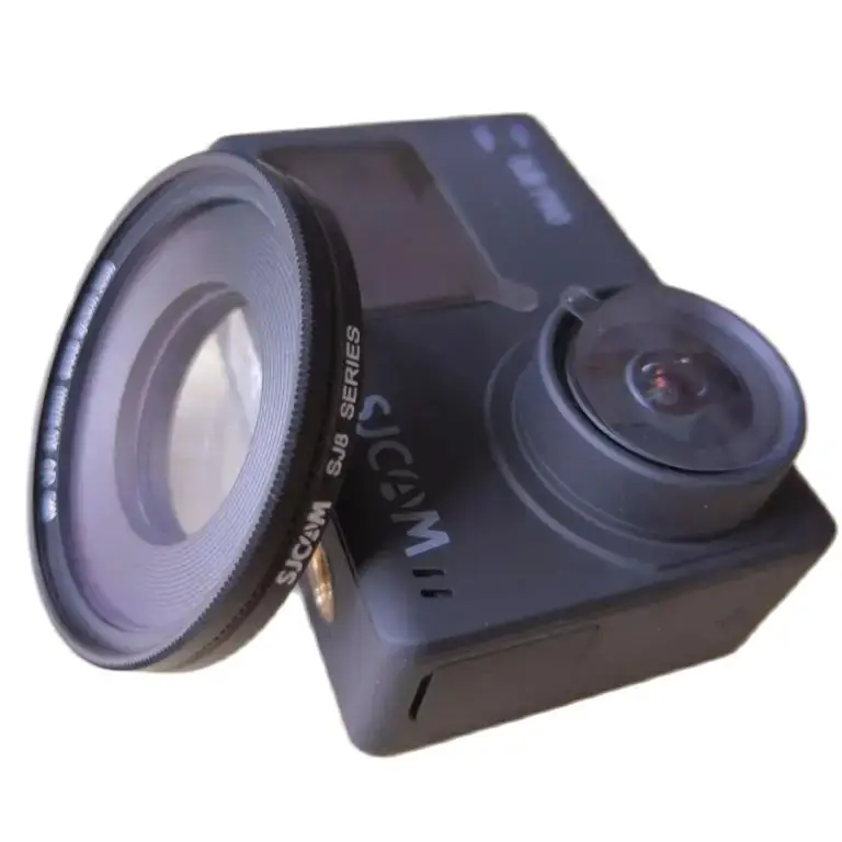 Оригинальный Объектив С УФ-фильтром Для SJCAM SJ8 40 5 Мм Защитной Крышкой