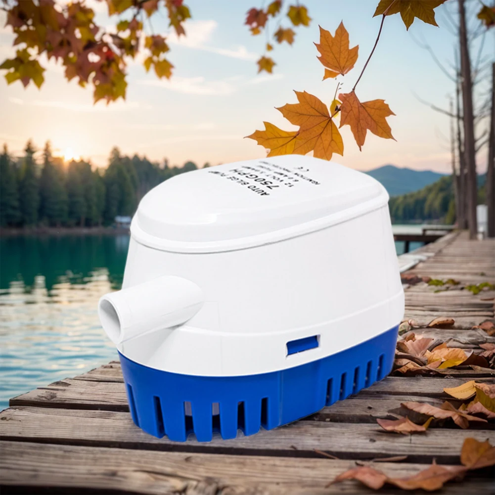 Автоматический откачивающий насос для лодки 12 В 750 г/ч