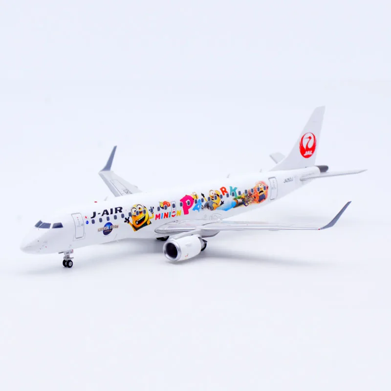 Коллекционный самолет из сплава SA2010 в подарок JC Wings 1:200 J-Air Embraer 190-100STD литой под