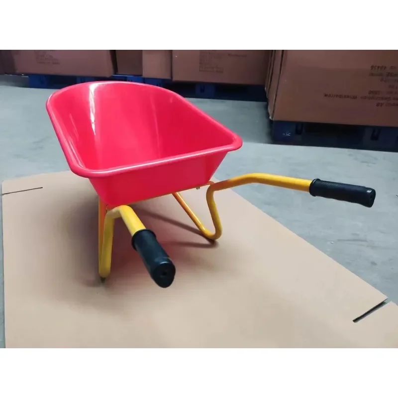 Фото Детская тачка KID Wheelbarrow WB0100, заводская поставка, грузоподъемность 10 кг, колесная тачка №2