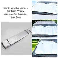 car single sided sunshade car front window sun shade aluminum foil insulation sun block window windshield cover