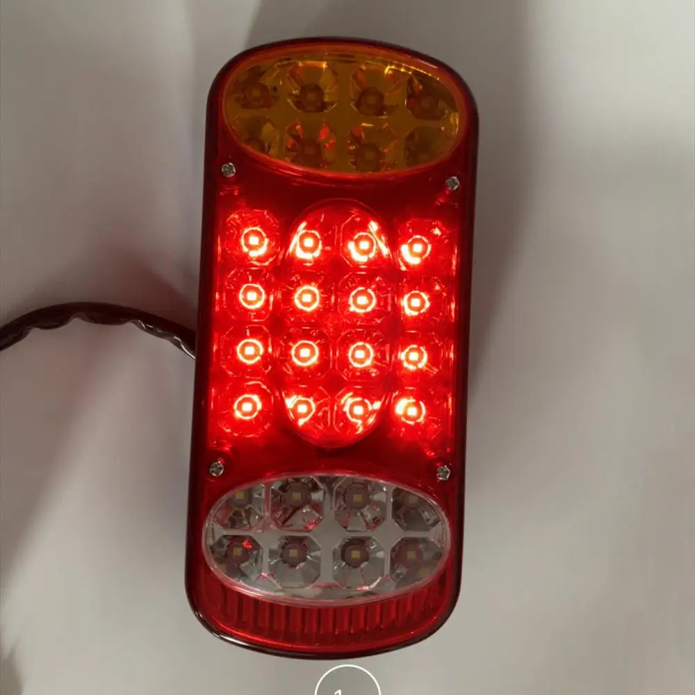 

Signal Lamp Indicator Durable Universal Taillight Waterproof 12v 24v Rear Stop Brake Lights For Trailer Truck Lorry Caravans