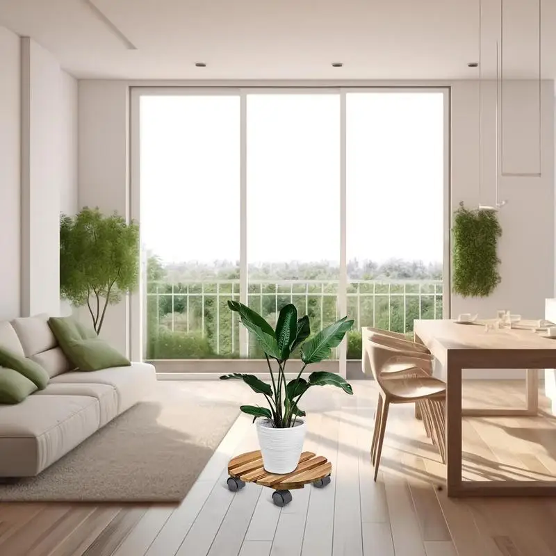 Подставка для горшка с колесами Многофункциональная подставка кастрюль