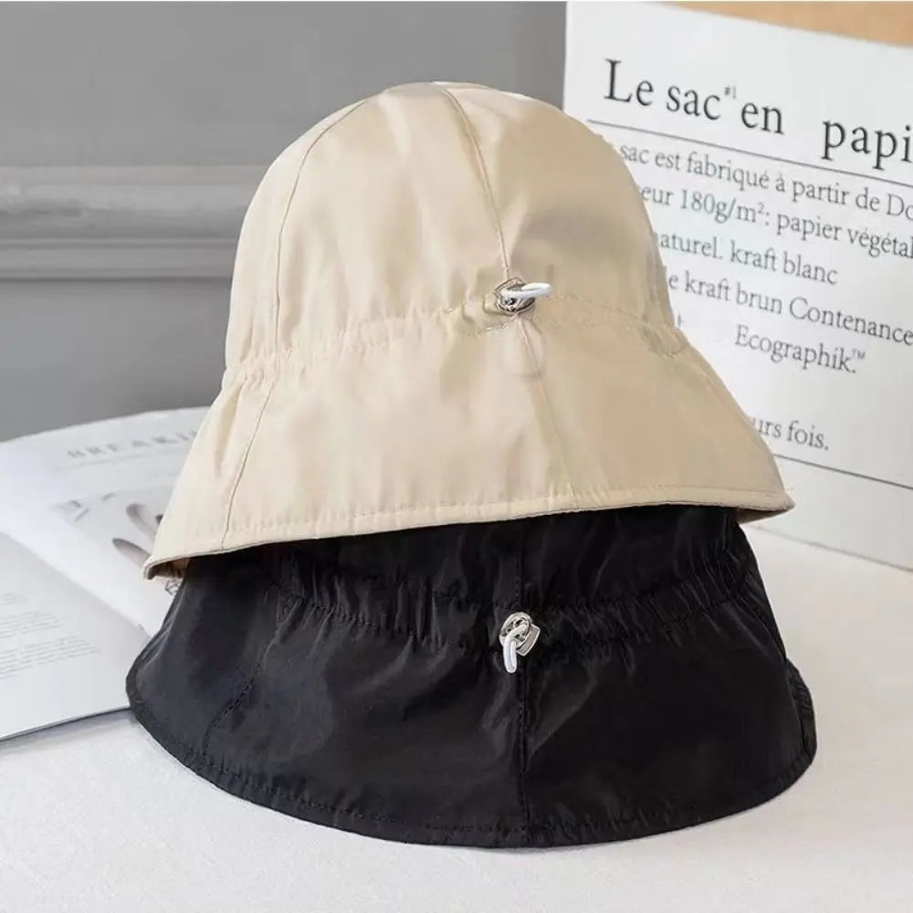 Панама с широкими полями для женщин модная УФ-защитой на шнурке быстросохнущая