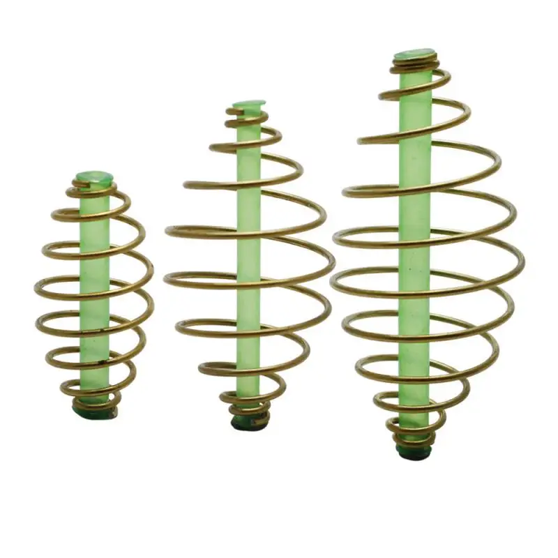 

New Flower Basket Spring Dimming Device Stamping Fishing Fixed-point Dimming Device Fishing Supplies Nest Beate Bait Thower Gear