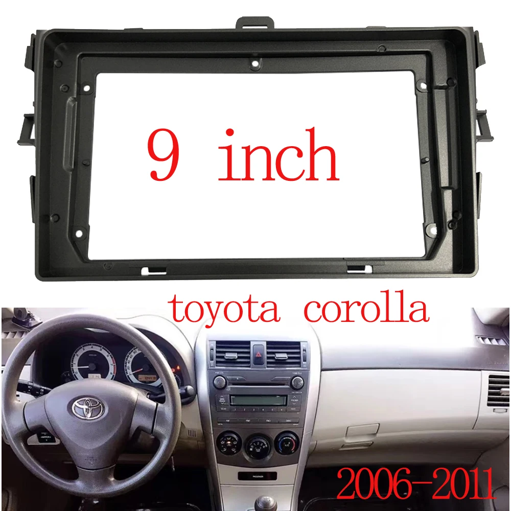 

Автомагнитола 10cps для Toyota Corolla 2006-2011, 2 din