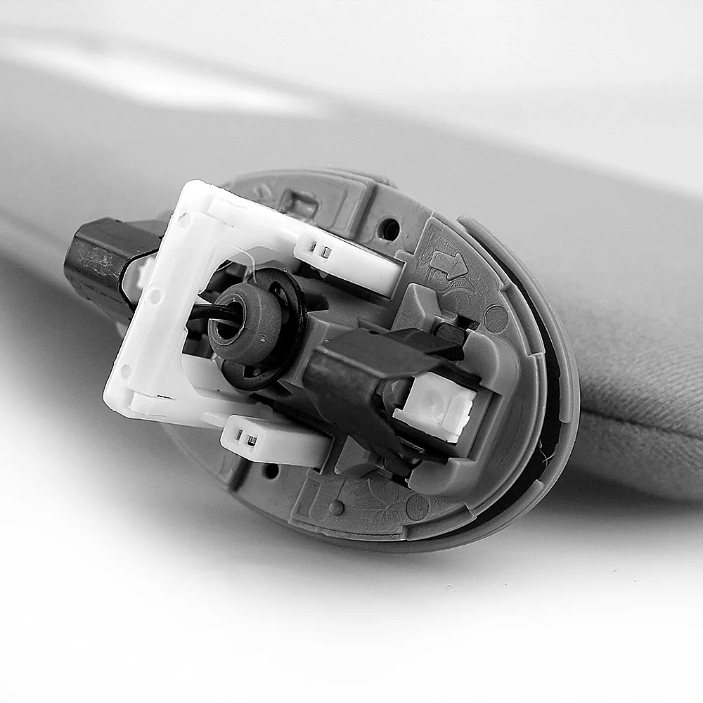 Серый солнцезащитный козырек для Toyota Camry 2007-2011 с лампой под раковину левый