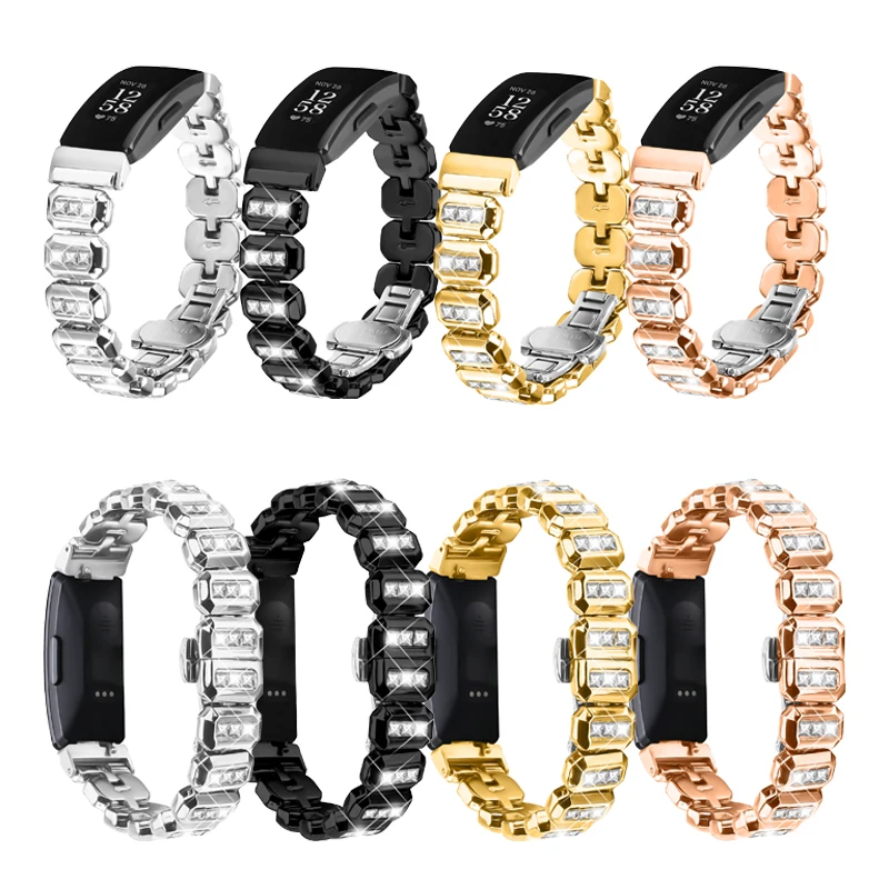 Ремешок из нержавеющей стали для Fitbit Inspire / HR