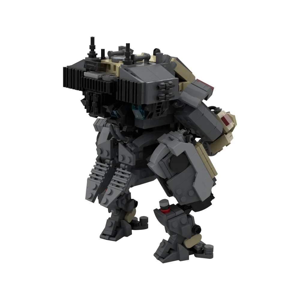 MOC Популярные игры Titanfall 2 строительные блоки Mecha модель Legion Titan Battle Robot сделай сам