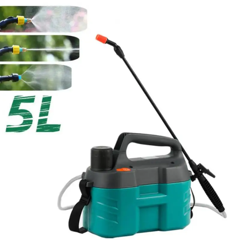 5L Sprinkler Electric Sprayer Agriculture Tools Watering Can Atomizing Watering Bottle Water Sprayer Rechargeable Garden Sprayer