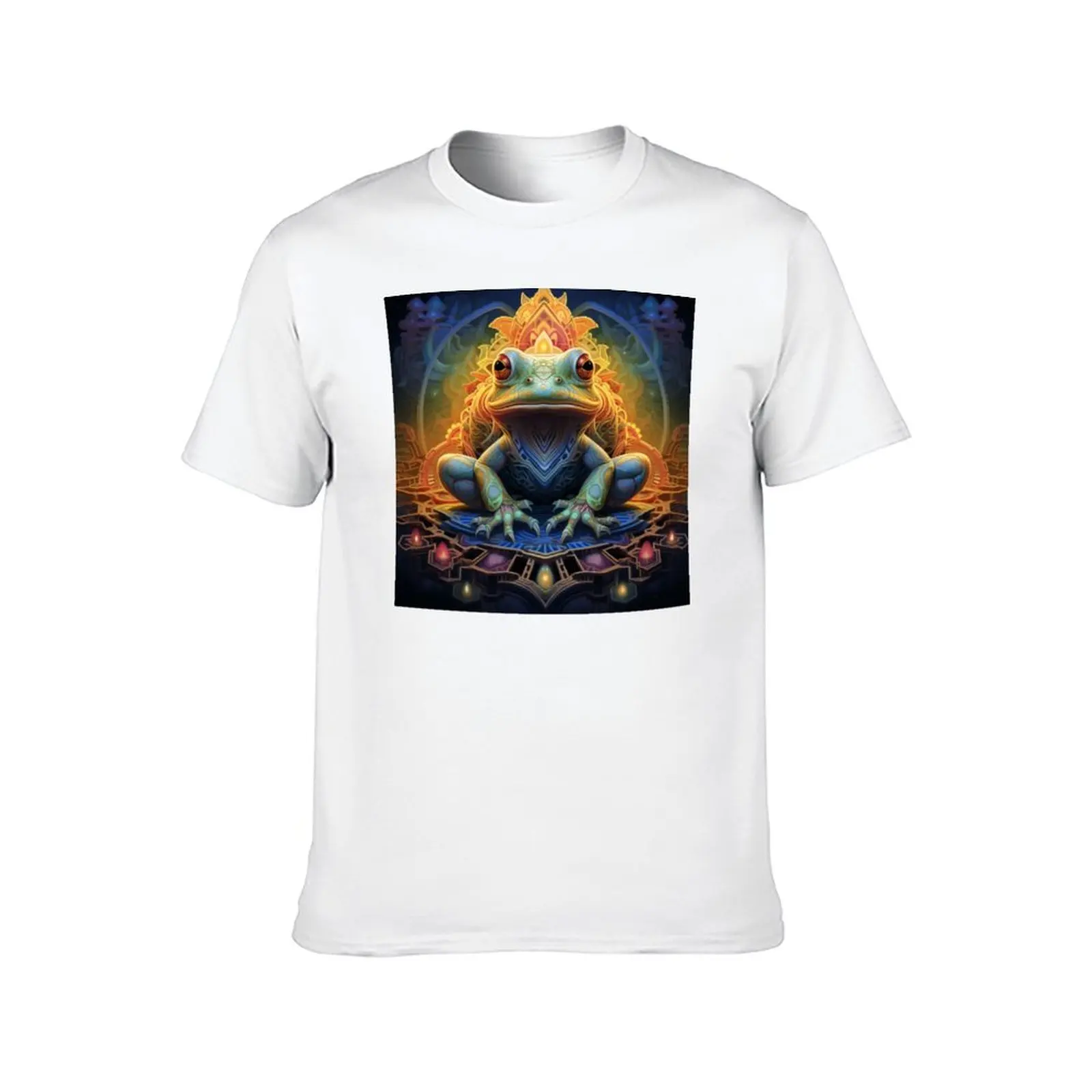 Фото Кебо, Сакральная лягушка Амазонки... футболка dmt art футболки для мужчин забавная футболка с рисунком №2