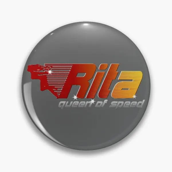 

Rita The Queen Of Speed мягкая булавка на воротник, креативная брошь на шляпу, украшение для влюбленных, подарок, булавка на лацкан, модные ювелирные и...