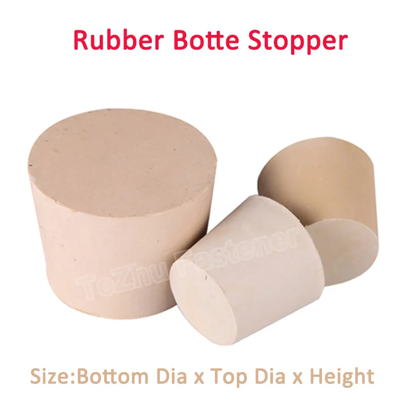 

1-10pcs Rubber Wine Botte Stopper Tapered Bung Lab Bottle Sealing Cap Rubber Plug Bungs Waterproof Abrasion Resistant