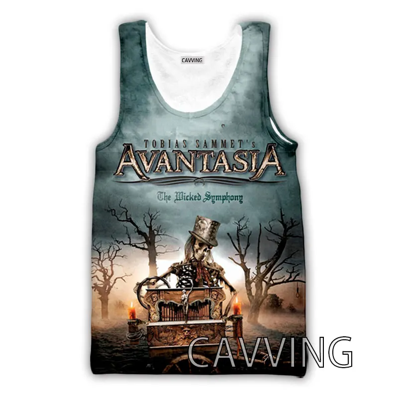 Майка аванстасия для мужчин и женщин жилет с 3D принтом рок летняя уличная одежда