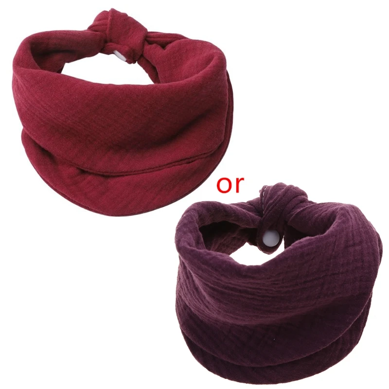 

Newborn Gauze Baby Bibs Boys Girls Burp Cloth Bandana Cotton Soft Toddler Scarf
