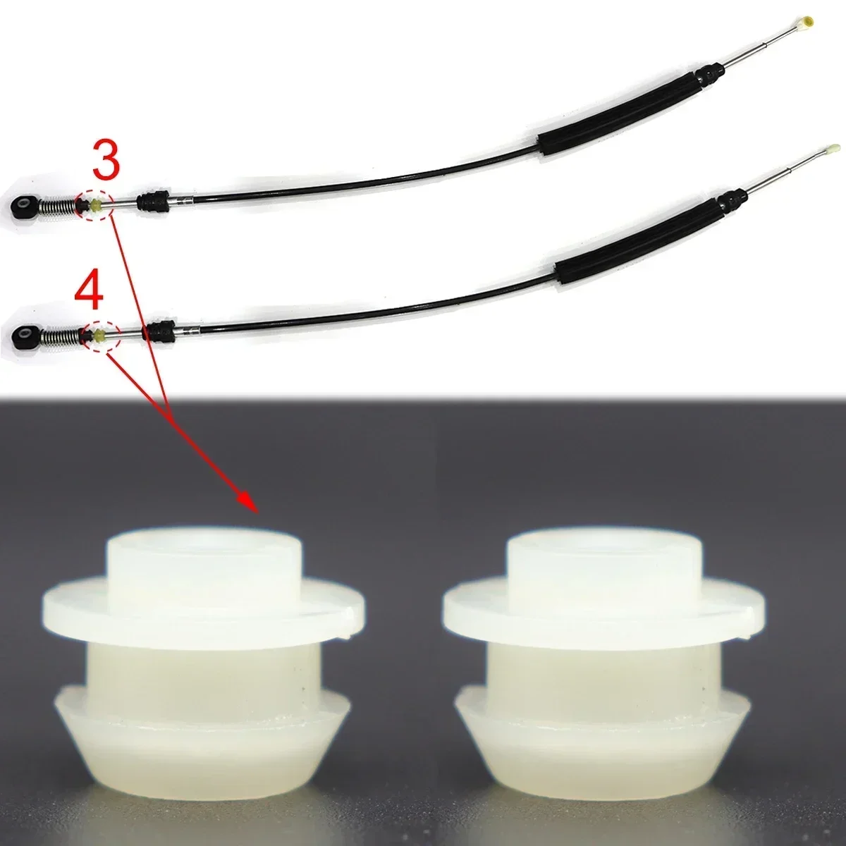 Для Skoda Octavia 1Z Yeti 5L Audi A3 ручной рычаг переключения передач соединительный кабель