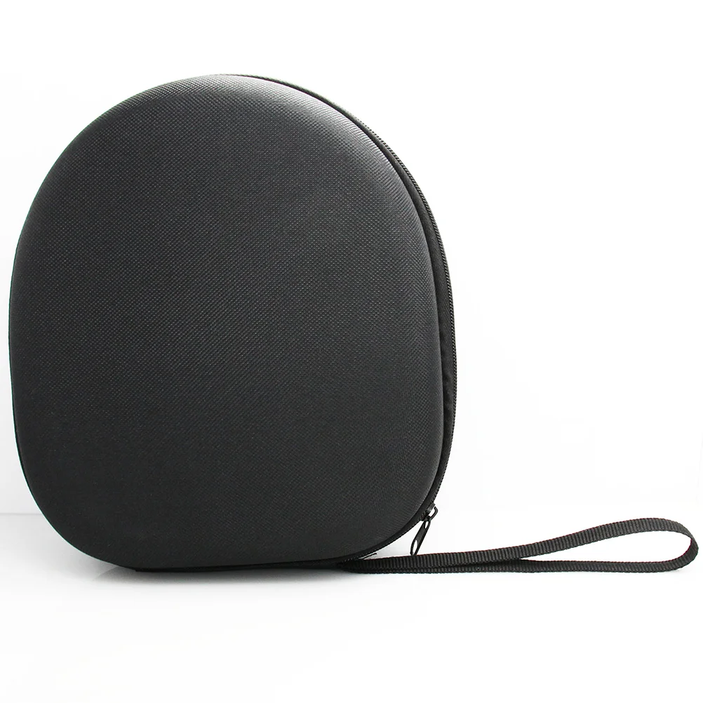 Portable Hard Case Large Bag Pouch Box Shell Waterproof Headset Carrying Bag (Black)