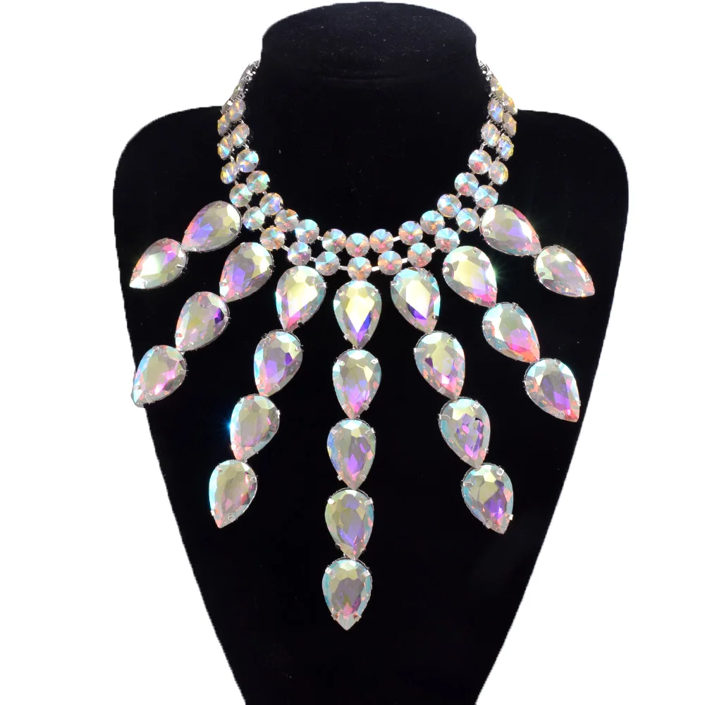 CuiEr Большая Драгоценность в форме капли воды для женщин нейтральный роскошный