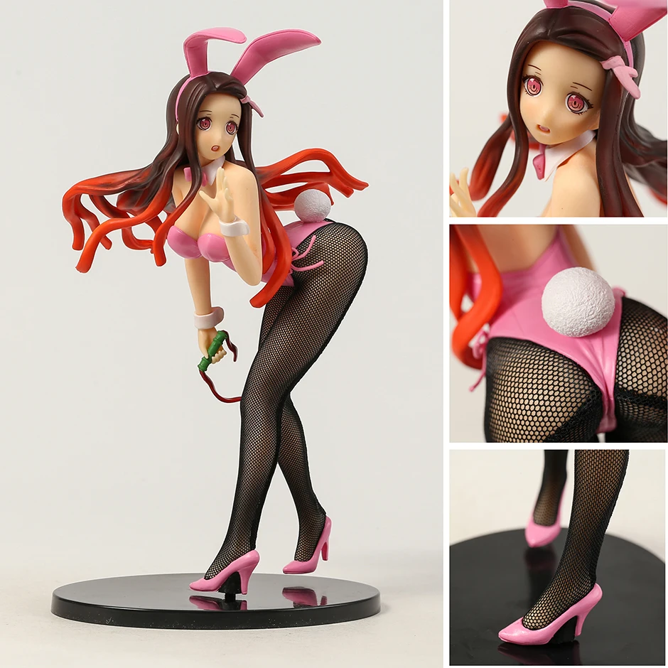 

Demon Slayer: Kimetsu no Yaiba Kamado Nezuko Bunny Girl PVC Figure Desktop Decoration Toy