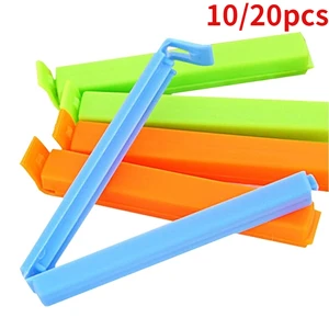 10Pcs/20Pcs Househould Food Snack Storage Seal Sealing Bag Clips Sealer Clamp Food Bag Clips Kitchen in USA (United States)