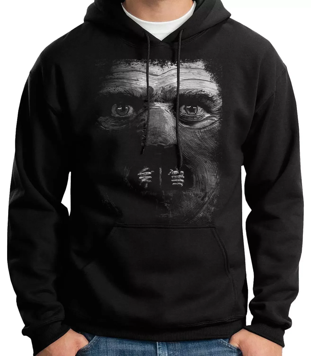 

NEW IN Sweatshirt With Hoodie Hannibal Lecter The Silence Of The Lambs