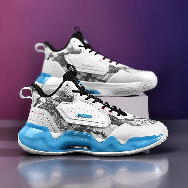 Basketball Sneakers Anti-skid High-top Couple Breathable Man Basketball Boots