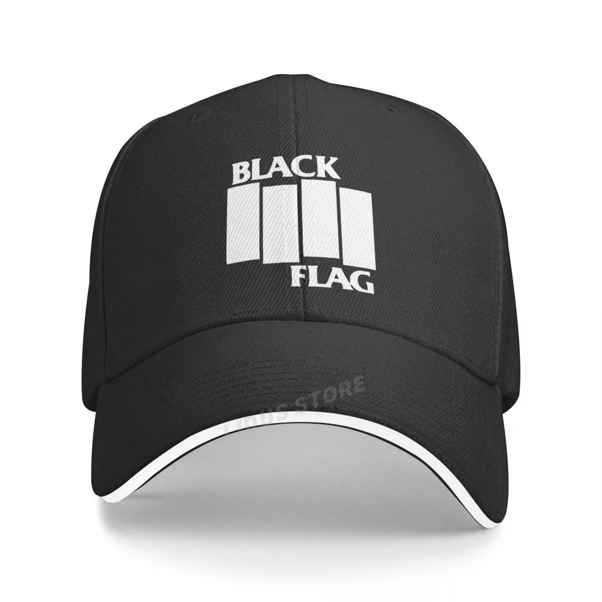 BLACK FLAG Pure Punk Rock Band Baseball Cap Summer Men Hip Hop Hat 100% Cotton Unisex Adjustable Black Flag Cap