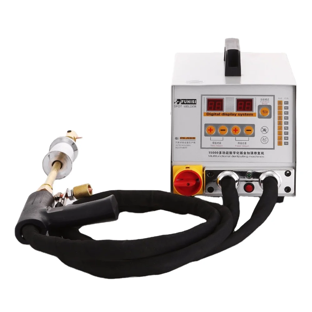 

3500A Spot Stud Welder Dent Puller Repair Kit With Free Steel Additive Kit
