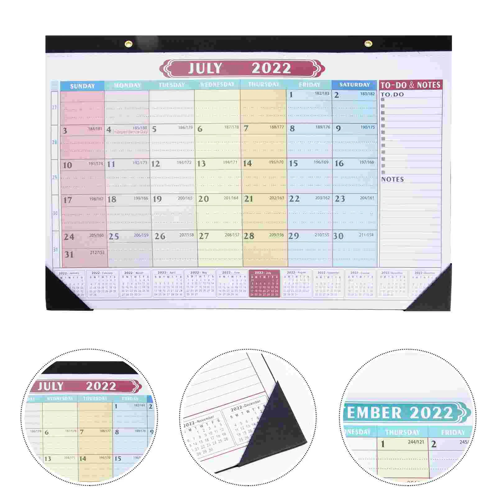 

Calendar 2023 Wall Monthly Planner Hanging 2022 Calendar Desk 18 Academic Easel Desktop Annual Poster Daily Taking Note