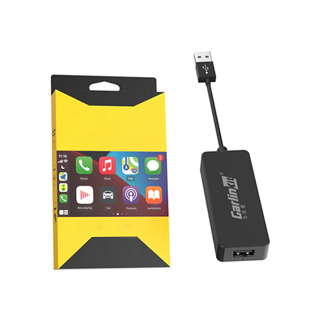 

Carlinkit Wired Apple Carplay Dongle Android Auto Carplay Smart Link USB Dongle Adapter For Navigation Multimedia Player